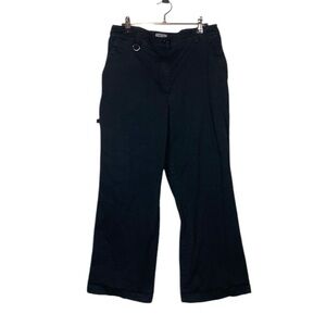 Poster GRL black pants with silver o-ring details
